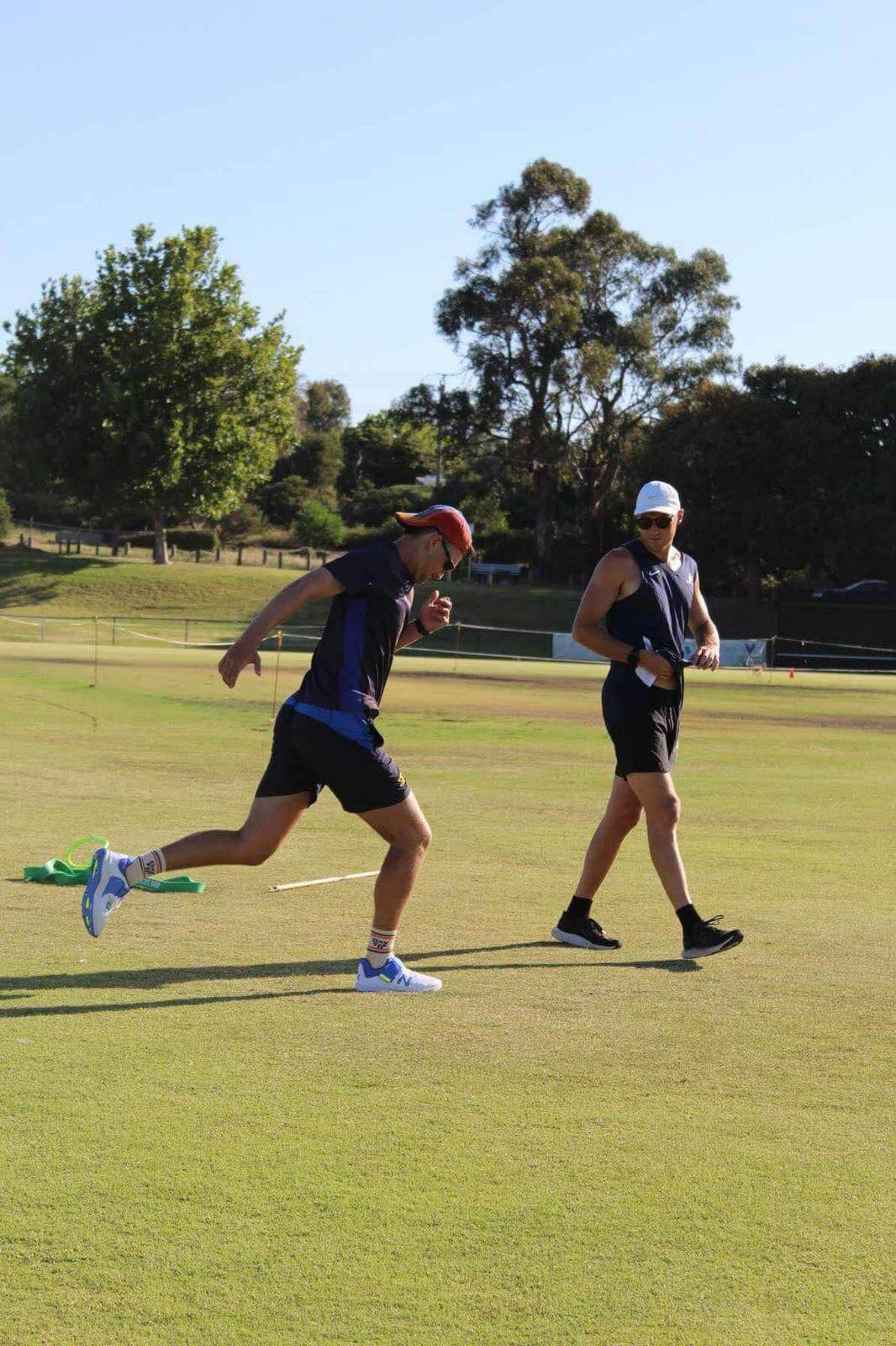 Athlete training for the future at High Performance Cricket